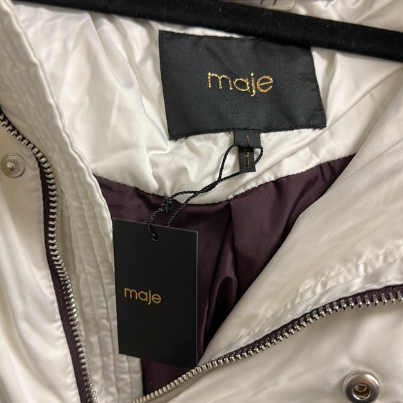 Brax Two-Tone Puffer Jacket - Picture 6 of 7